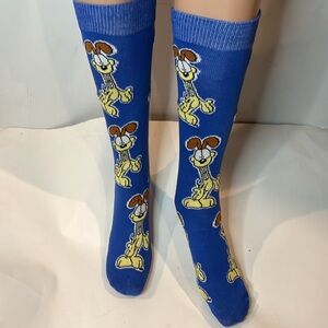 Garfield Character Odie Dog Cartoon Novelty Socks